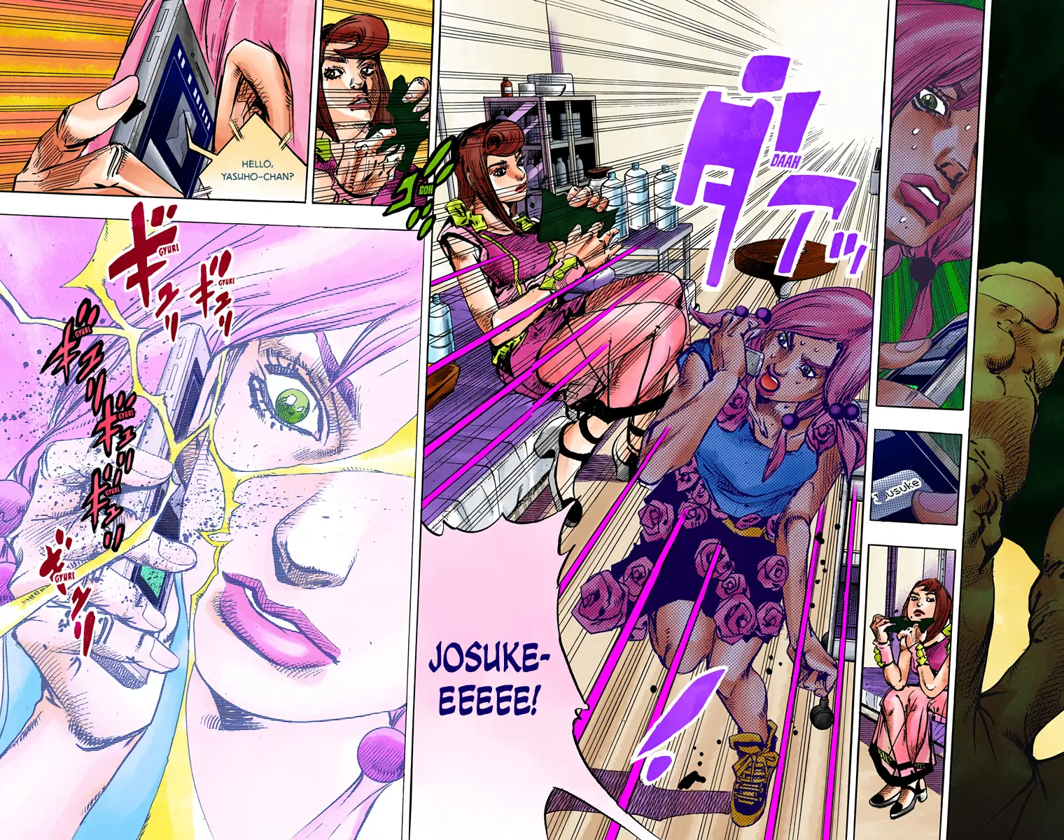 JoJo's Bizarre Adventure, Part 8: JoJolion Colored Manga — Chapter 78 — Page 34