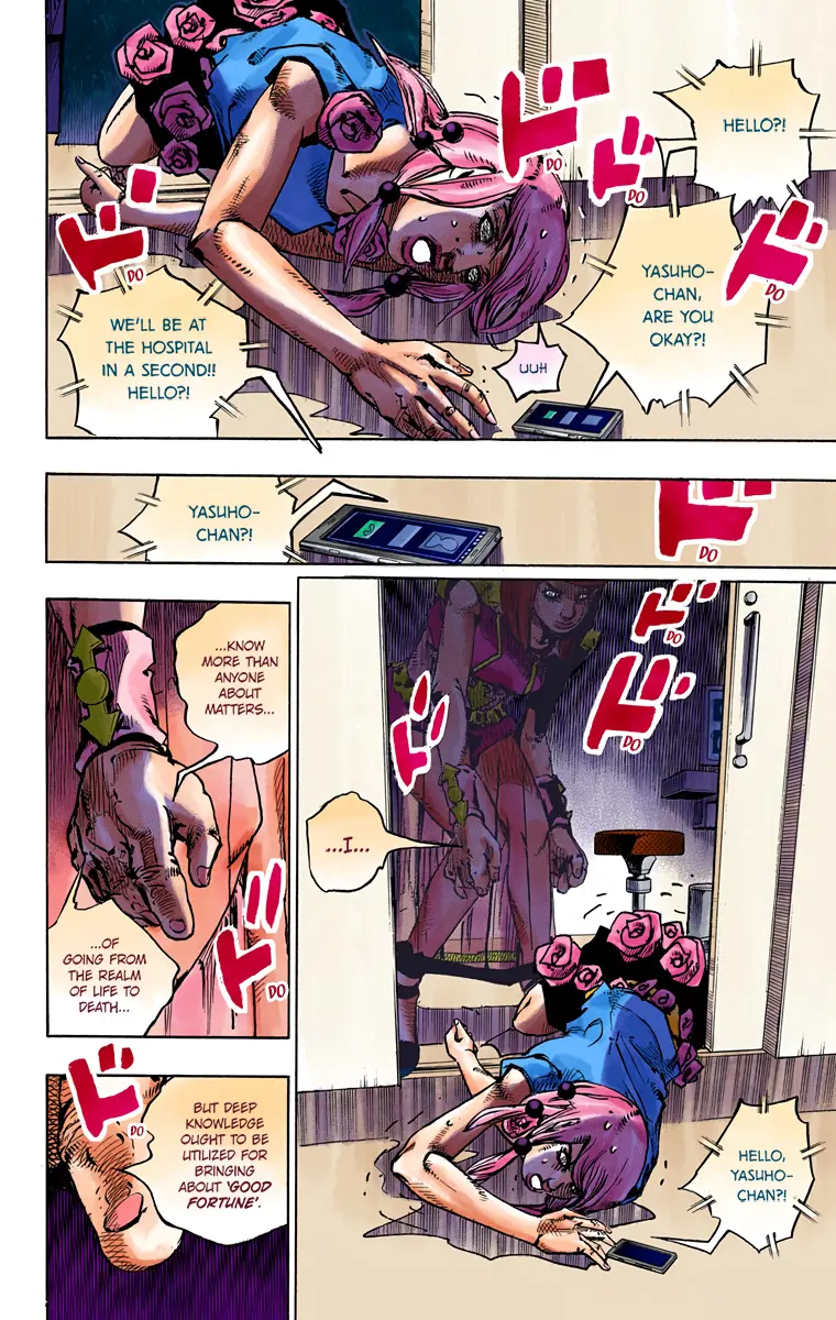 JoJo's Bizarre Adventure, Part 8: JoJolion Colored Manga — Chapter 78 — Page 38