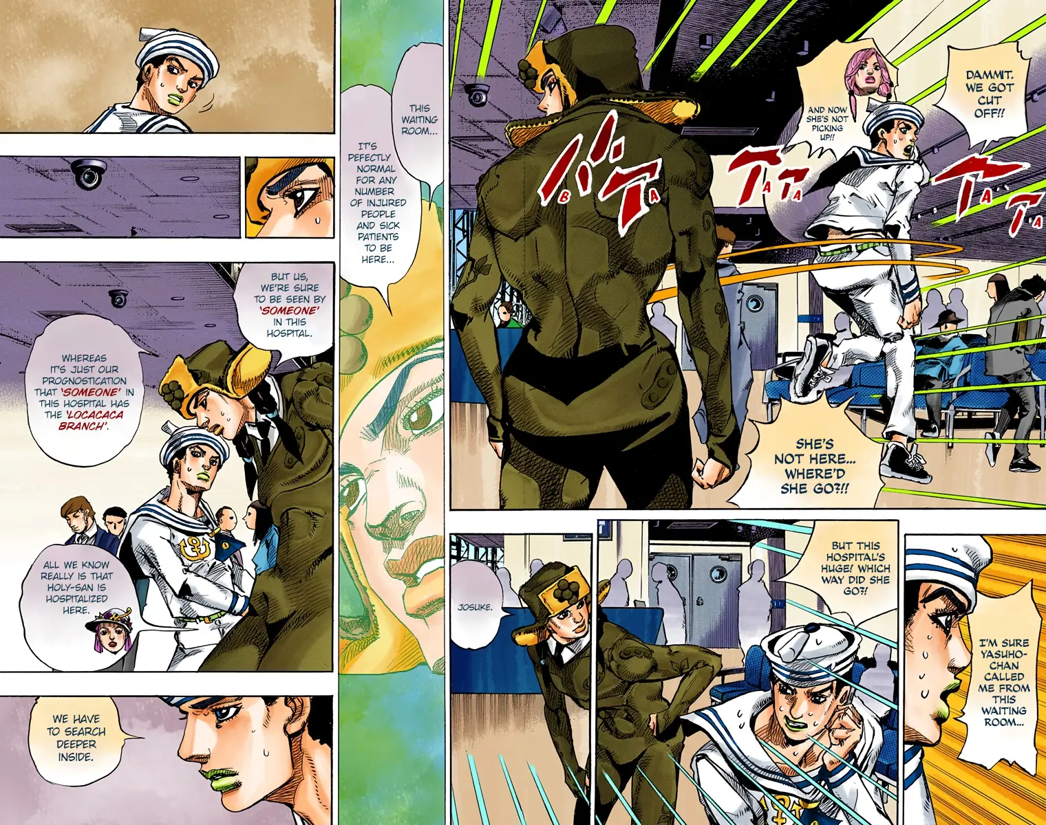 JoJo's Bizarre Adventure, Part 8: JoJolion Colored Manga — Chapter 79 — Page 7