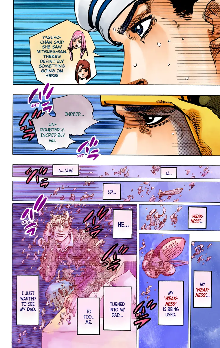 JoJo's Bizarre Adventure, Part 8: JoJolion Colored Manga — Chapter 79 — Page 8
