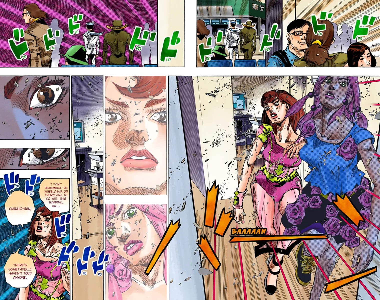 JoJo's Bizarre Adventure, Part 8: JoJolion Colored Manga — Chapter 79 — Page 34