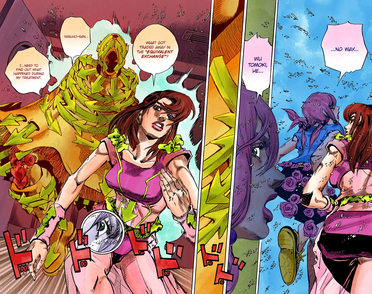 JoJo's Bizarre Adventure, Part 8: JoJolion Colored Manga — Chapter 79 — Page 37