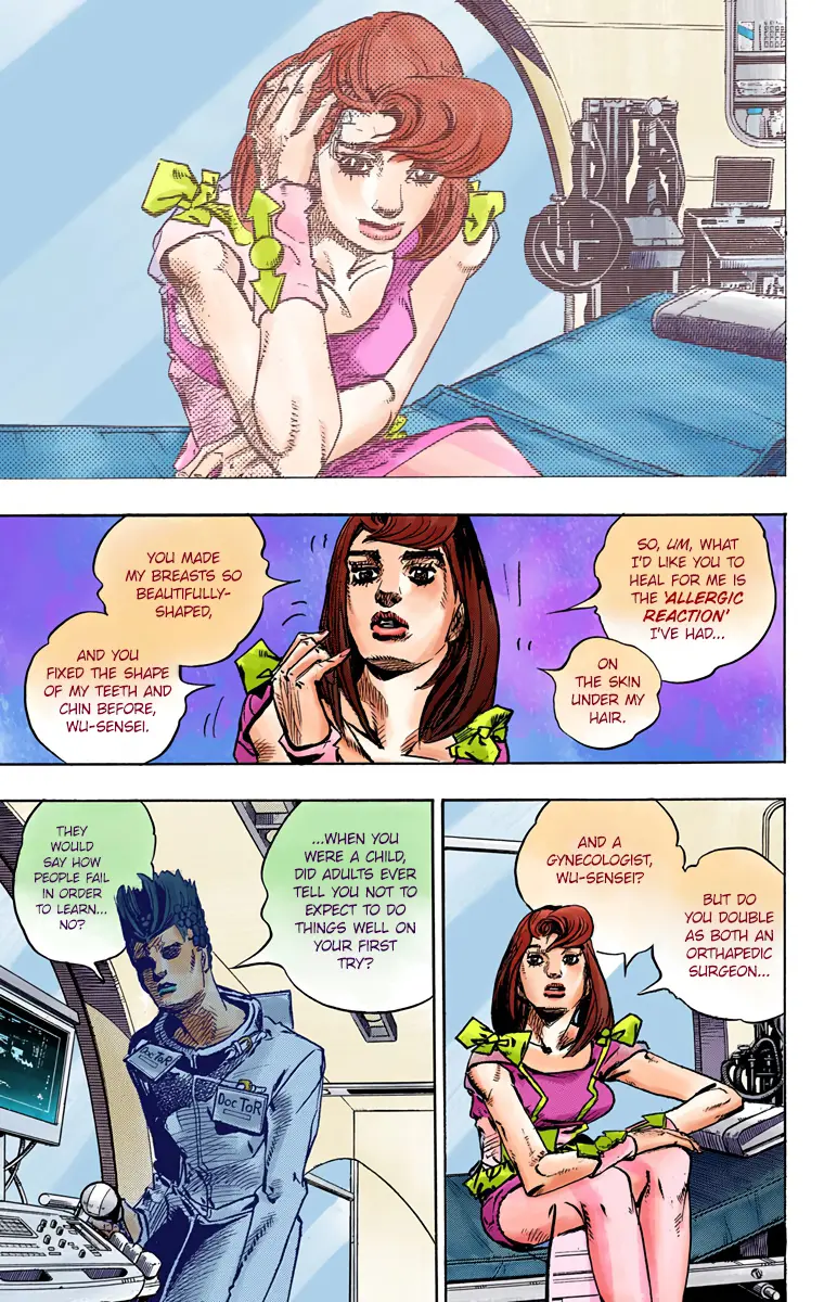 JoJo's Bizarre Adventure, Part 8: JoJolion Colored Manga β Chapter 80 β Page 4