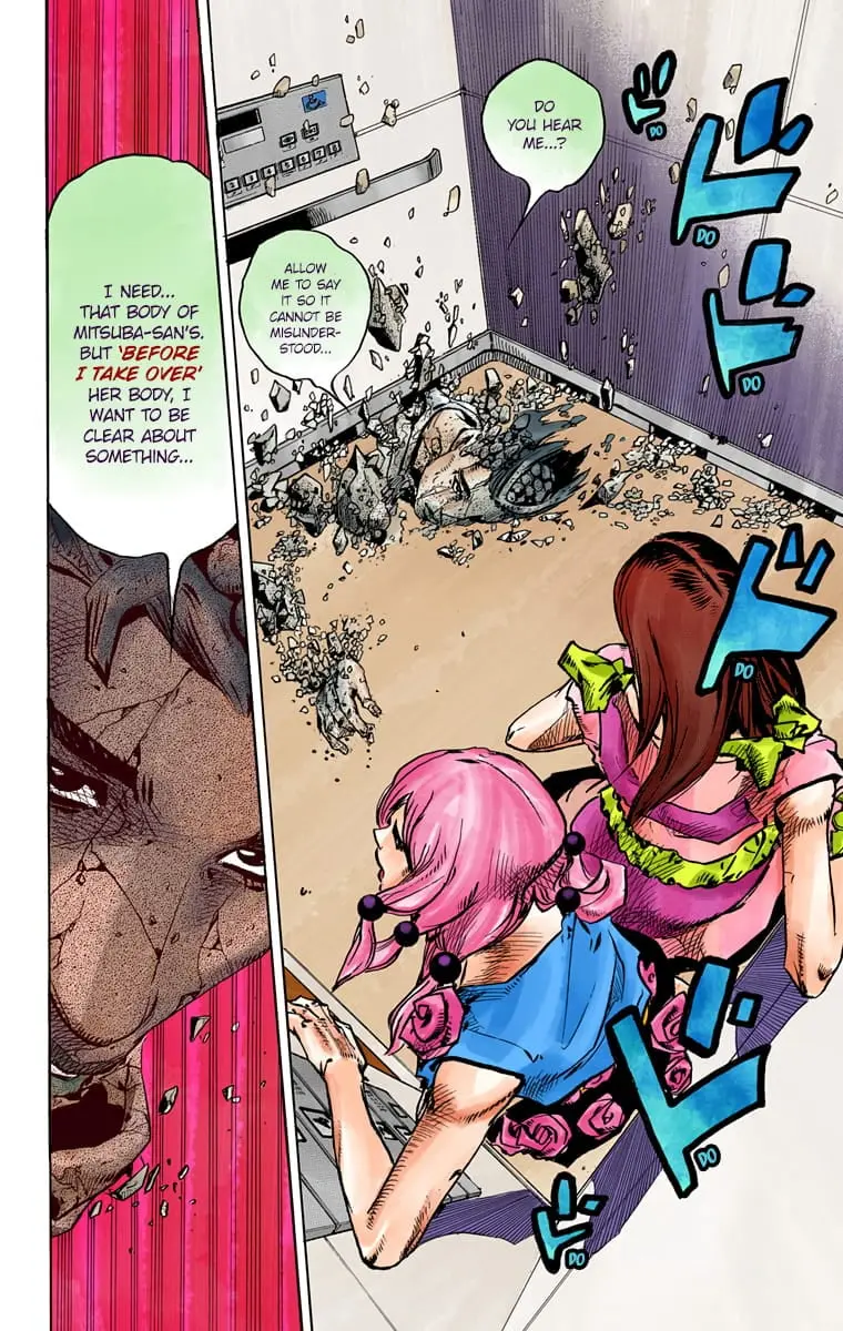 JoJo's Bizarre Adventure, Part 8: JoJolion Colored Manga β Chapter 81 β Page 4