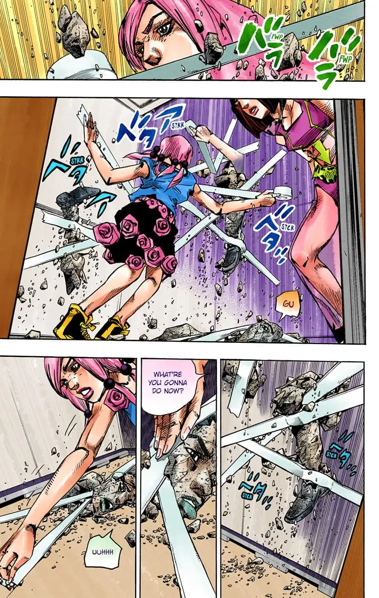 JoJo's Bizarre Adventure, Part 8: JoJolion Colored Manga β Chapter 81 β Page 17