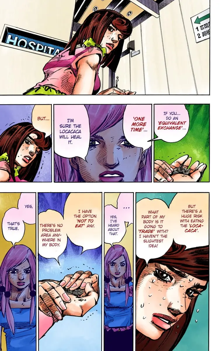 JoJo's Bizarre Adventure, Part 8: JoJolion Colored Manga β Chapter 81 β Page 21