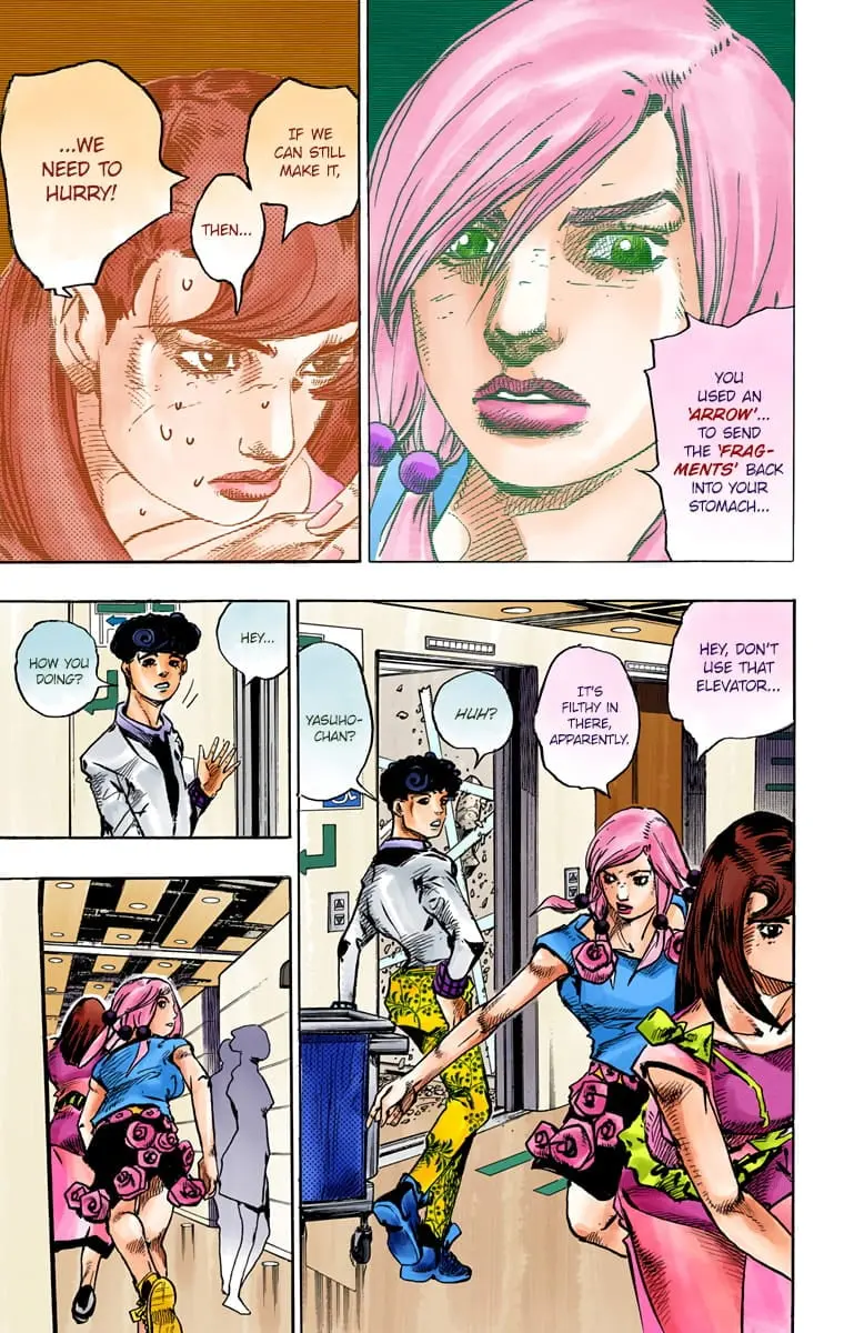 JoJo's Bizarre Adventure, Part 8: JoJolion Colored Manga β Chapter 81 β Page 23