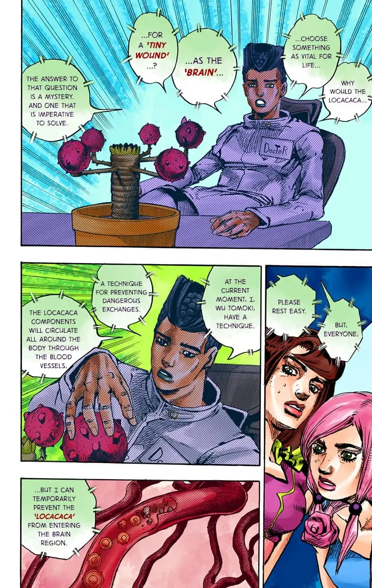 JoJo's Bizarre Adventure, Part 8: JoJolion Colored Manga β Chapter 81 β Page 34