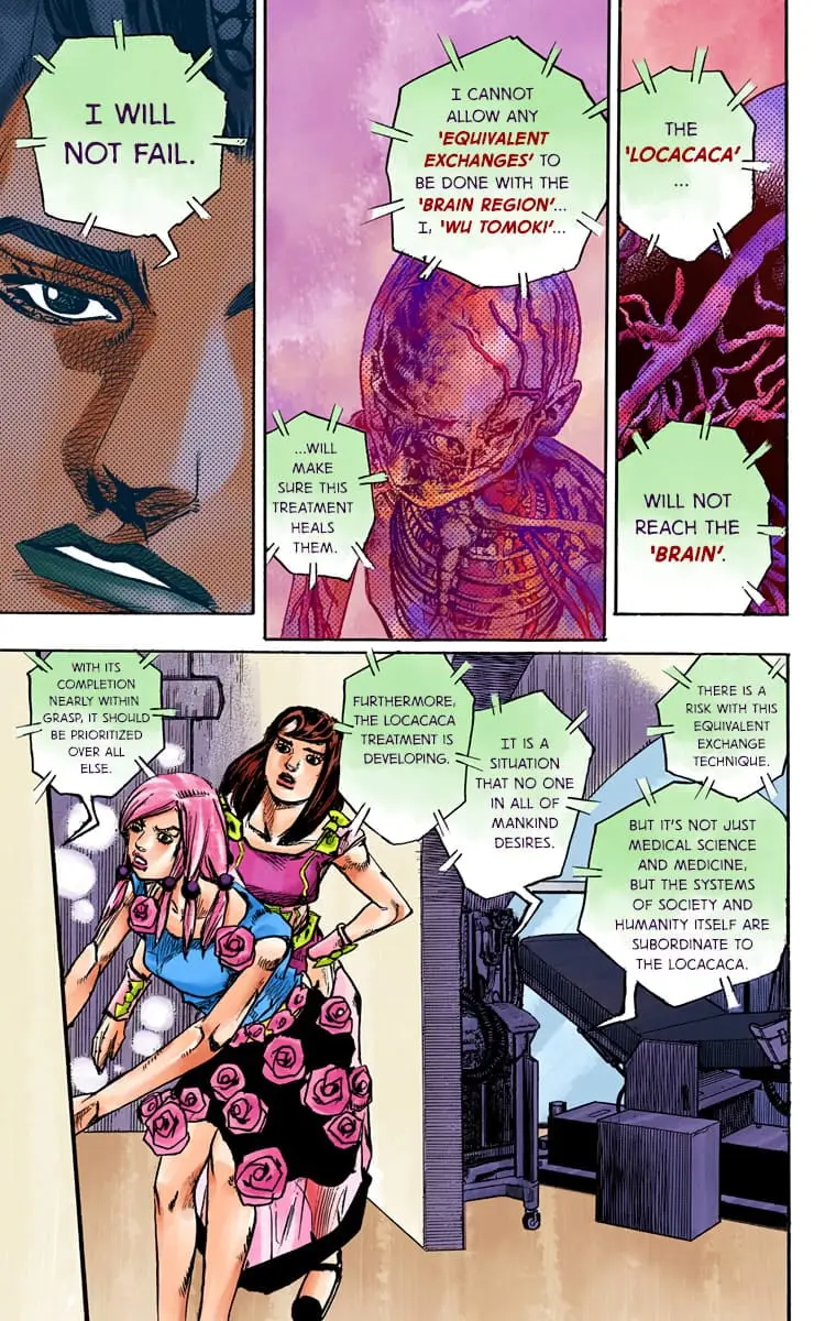 JoJo's Bizarre Adventure, Part 8: JoJolion Colored Manga β Chapter 81 β Page 35