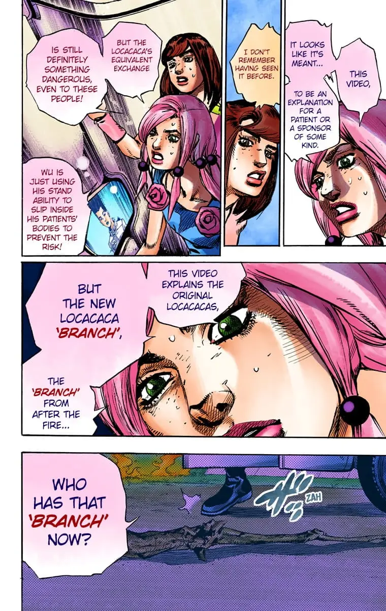 JoJo's Bizarre Adventure, Part 8: JoJolion Colored Manga β Chapter 81 β Page 36