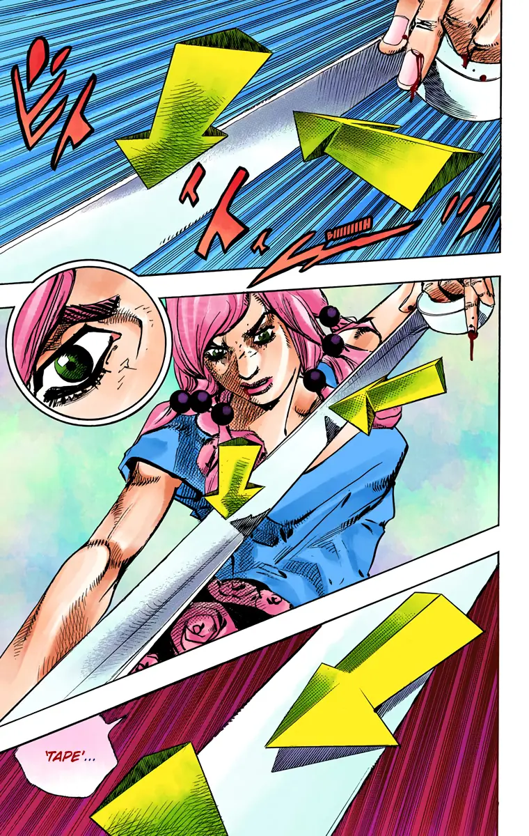 JoJo's Bizarre Adventure, Part 8: JoJolion Colored Manga β Chapter 82 β Page 21