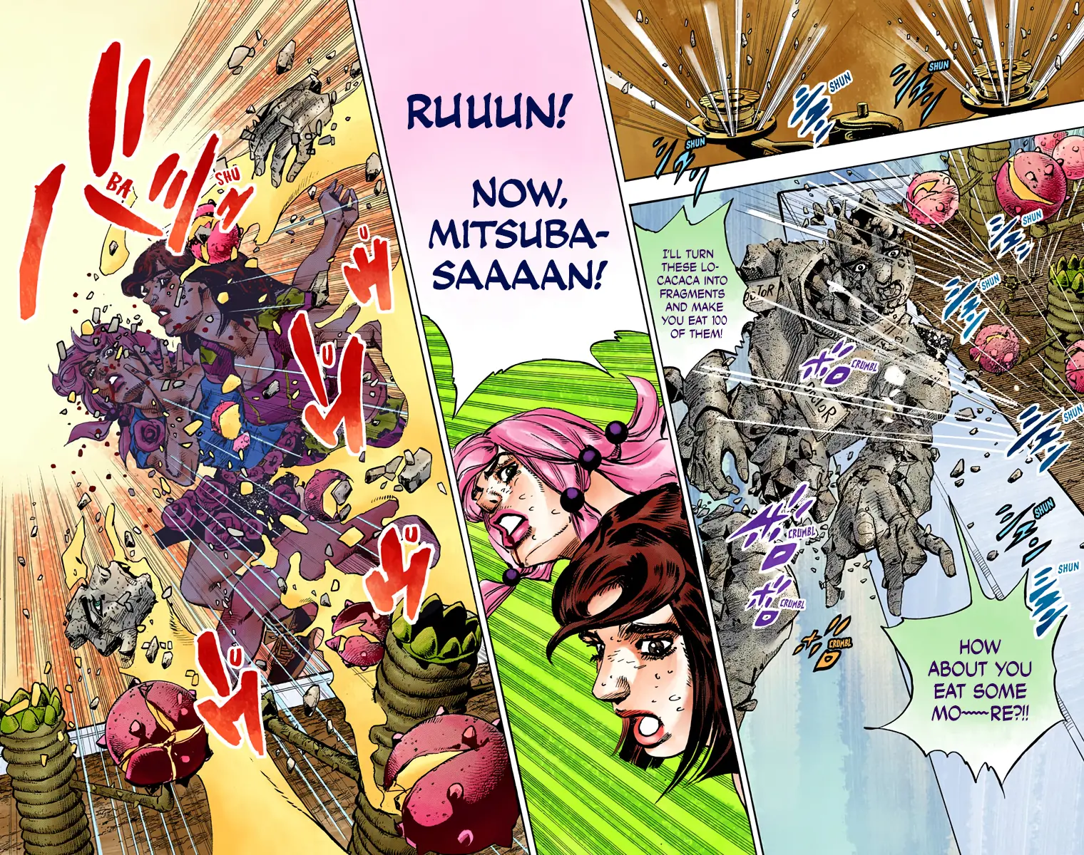 JoJo's Bizarre Adventure, Part 8: JoJolion Colored Manga β Chapter 82 β Page 26