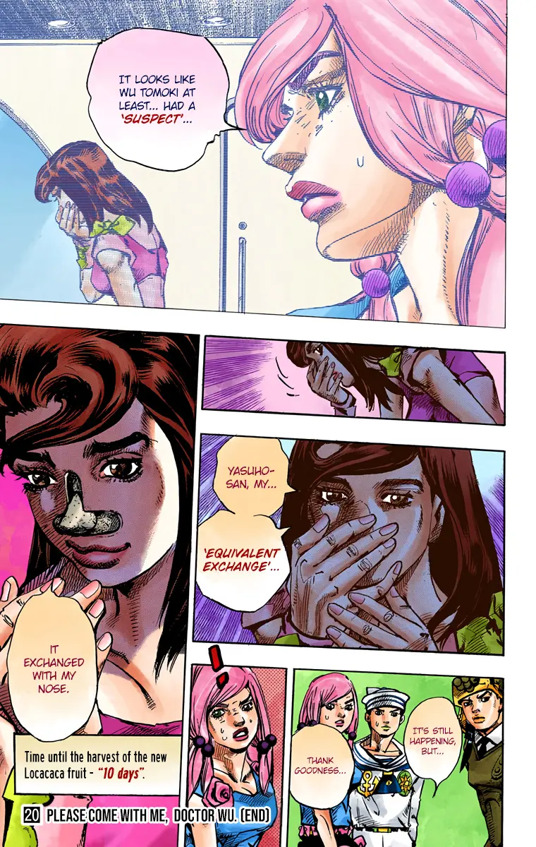 JoJo's Bizarre Adventure, Part 8: JoJolion Colored Manga β Chapter 82 β Page 35
