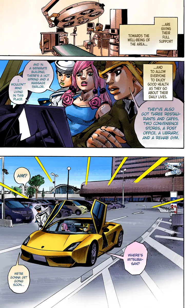 JoJo's Bizarre Adventure, Part 8: JoJolion Colored Manga β Chapter 83 β Page 7