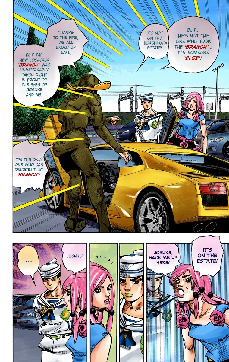 JoJo's Bizarre Adventure, Part 8: JoJolion Colored Manga β Chapter 83 β Page 12