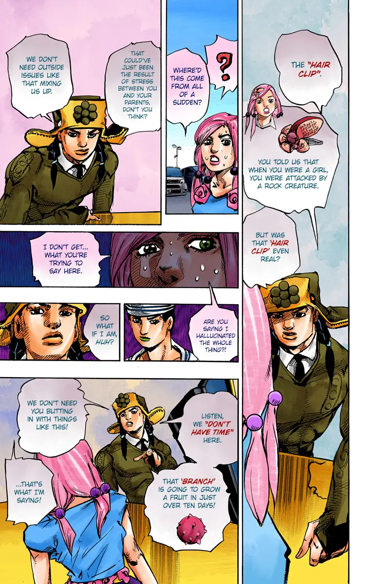 JoJo's Bizarre Adventure, Part 8: JoJolion Colored Manga β Chapter 83 β Page 13