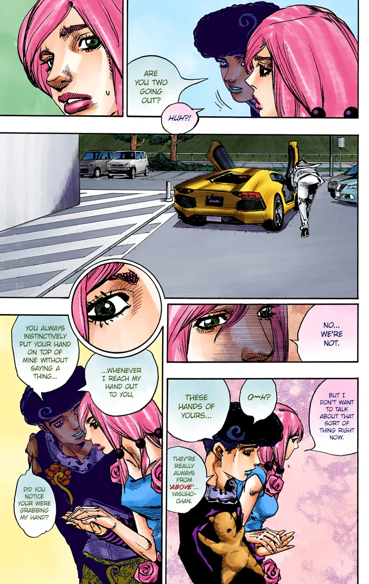 JoJo's Bizarre Adventure, Part 8: JoJolion Colored Manga β Chapter 83 β Page 17