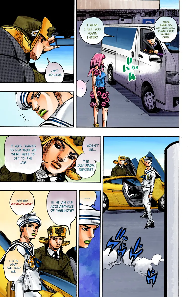 JoJo's Bizarre Adventure, Part 8: JoJolion Colored Manga β Chapter 83 β Page 19