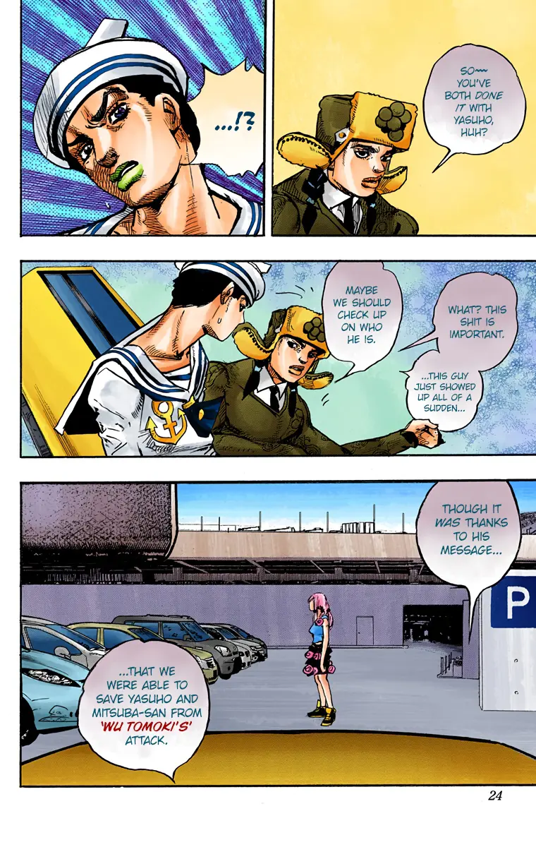 JoJo's Bizarre Adventure, Part 8: JoJolion Colored Manga β Chapter 83 β Page 20