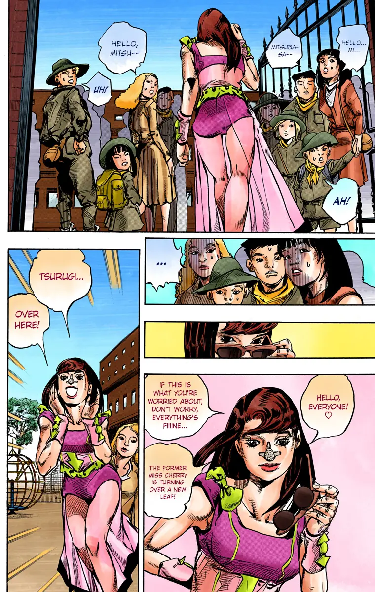 JoJo's Bizarre Adventure, Part 8: JoJolion Colored Manga β Chapter 83 β Page 33
