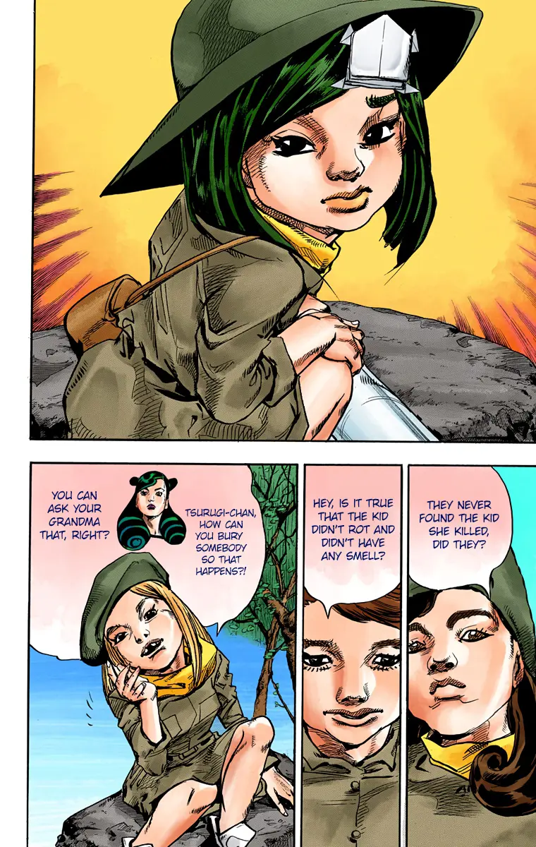 JoJo's Bizarre Adventure, Part 8: JoJolion Colored Manga β Chapter 83 β Page 37