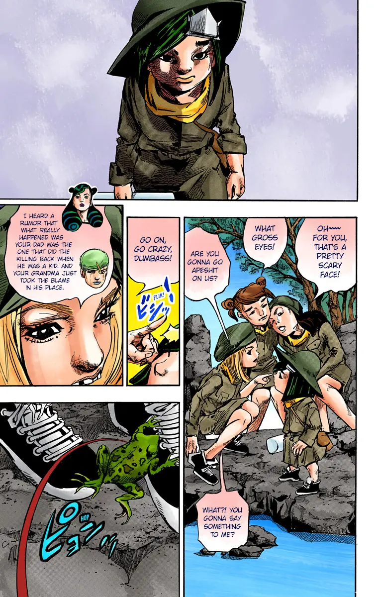 JoJo's Bizarre Adventure, Part 8: JoJolion Colored Manga β Chapter 83 β Page 38