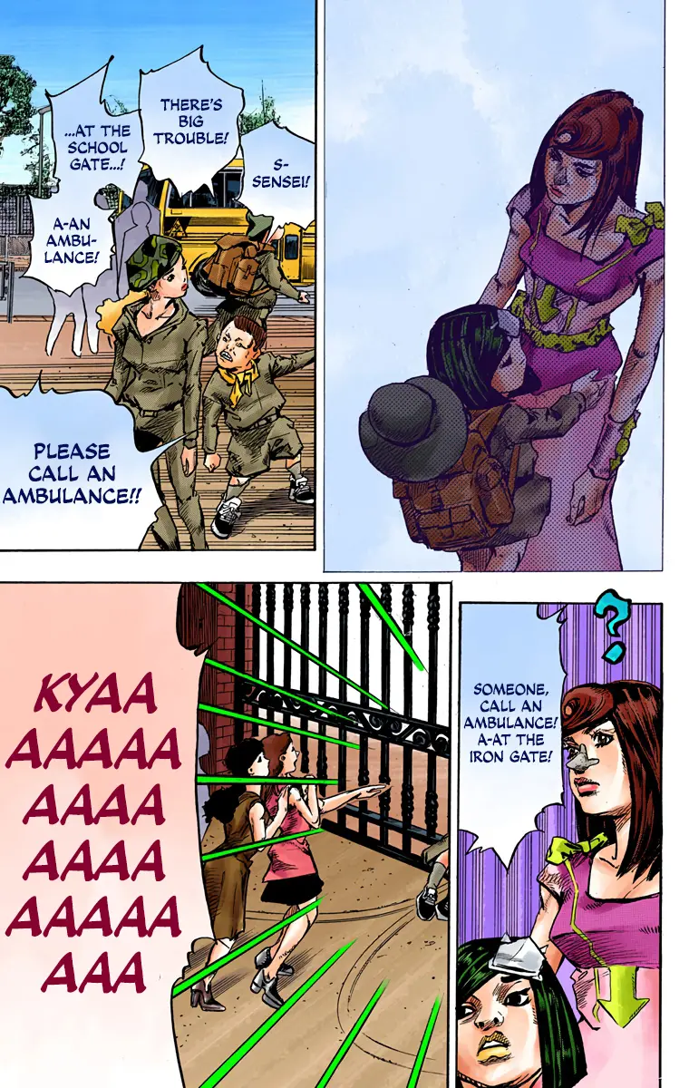 JoJo's Bizarre Adventure, Part 8: JoJolion Colored Manga β Chapter 83 β Page 42