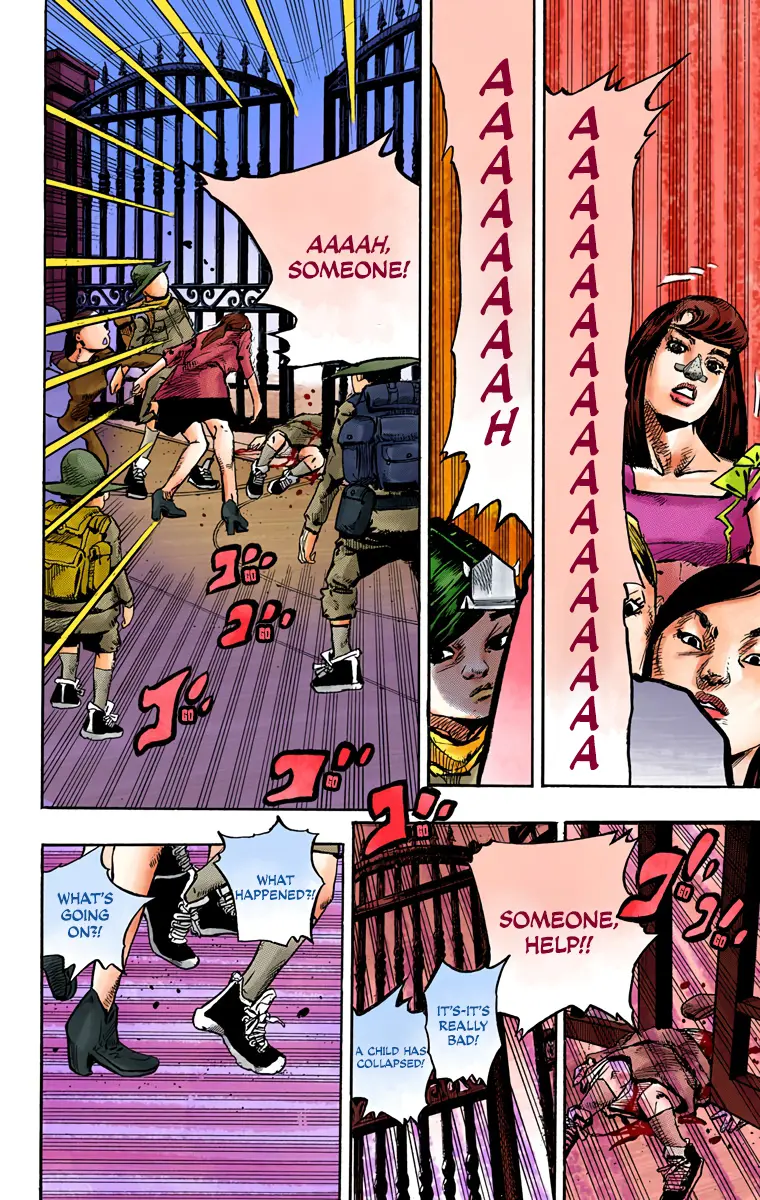 JoJo's Bizarre Adventure, Part 8: JoJolion Colored Manga β Chapter 83 β Page 43