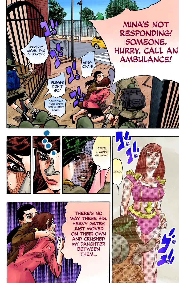 JoJo's Bizarre Adventure, Part 8: JoJolion Colored Manga β Chapter 83 β Page 45