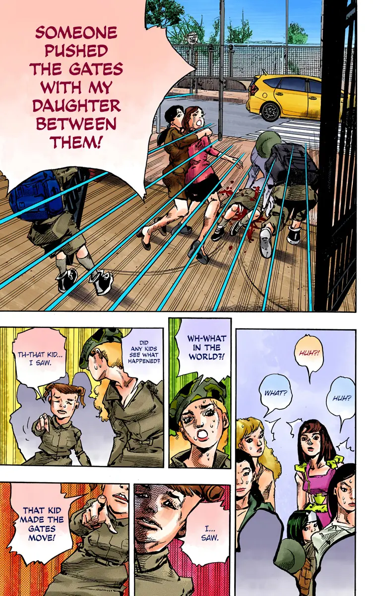 JoJo's Bizarre Adventure, Part 8: JoJolion Colored Manga β Chapter 83 β Page 46