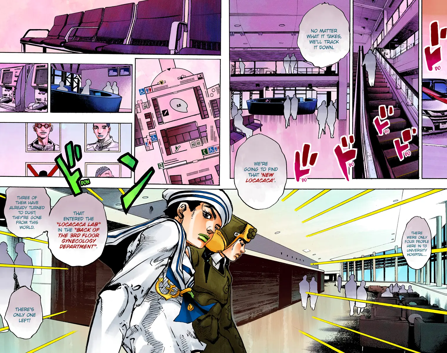 JoJo's Bizarre Adventure, Part 8: JoJolion Colored Manga β Chapter 84 β Page 4