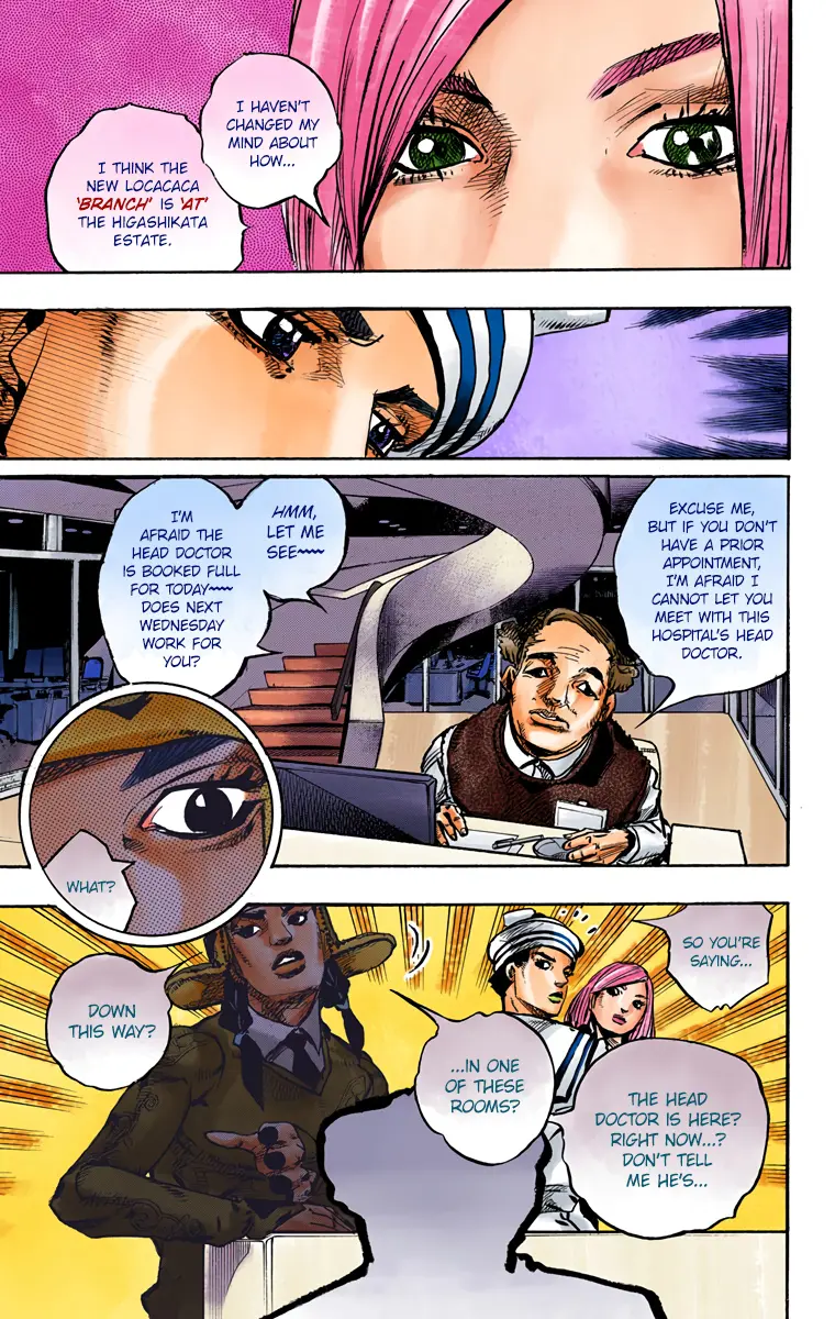 JoJo's Bizarre Adventure, Part 8: JoJolion Colored Manga β Chapter 84 β Page 6