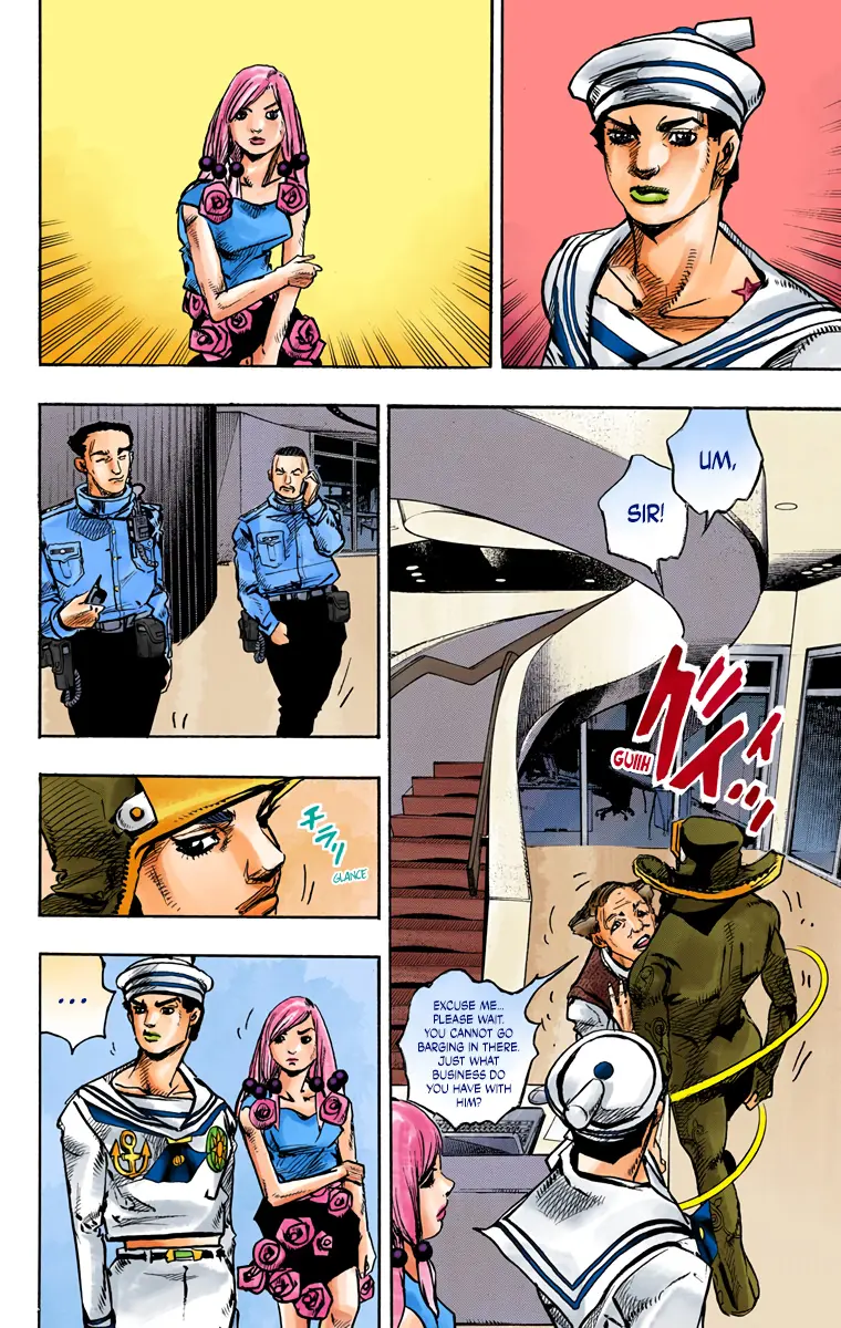 JoJo's Bizarre Adventure, Part 8: JoJolion Colored Manga β Chapter 84 β Page 7