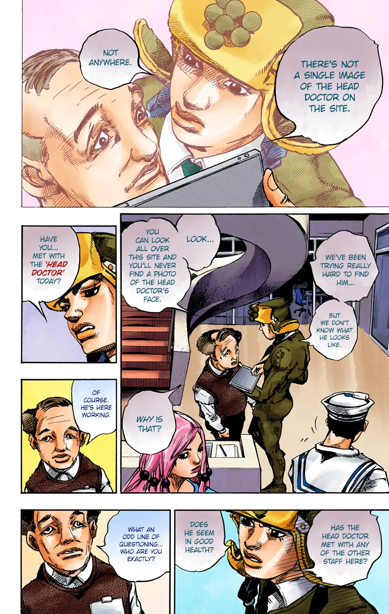 JoJo's Bizarre Adventure, Part 8: JoJolion Colored Manga β Chapter 84 β Page 9