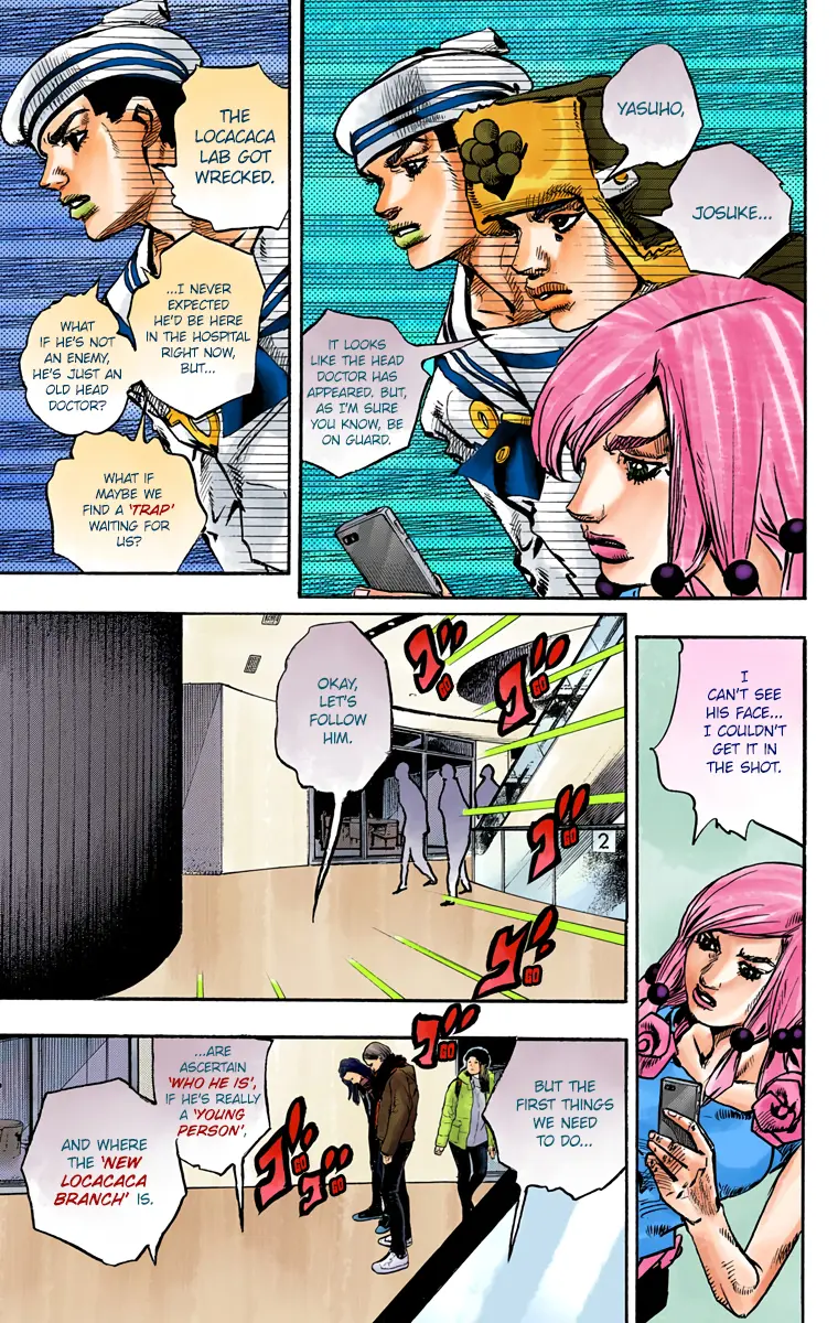 JoJo's Bizarre Adventure, Part 8: JoJolion Colored Manga β Chapter 84 β Page 14