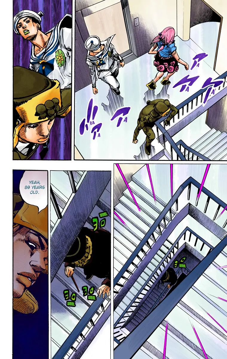 JoJo's Bizarre Adventure, Part 8: JoJolion Colored Manga β Chapter 84 β Page 16