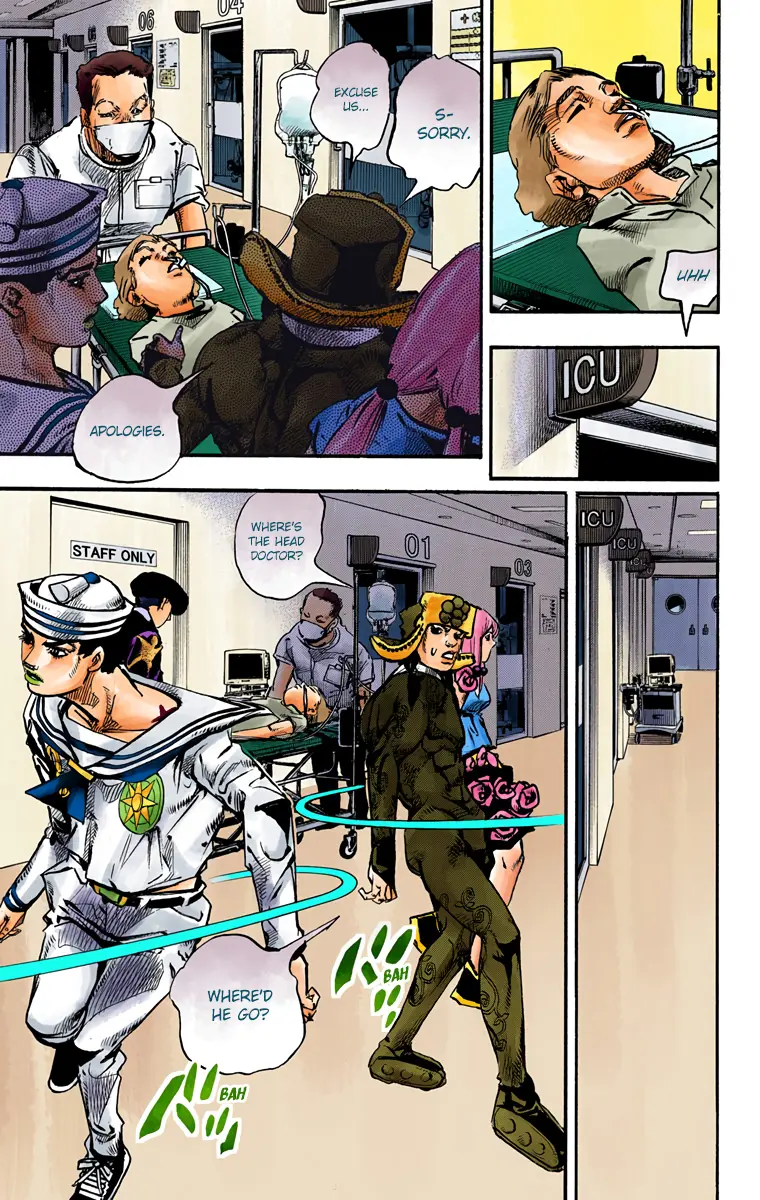 JoJo's Bizarre Adventure, Part 8: JoJolion Colored Manga β Chapter 84 β Page 22