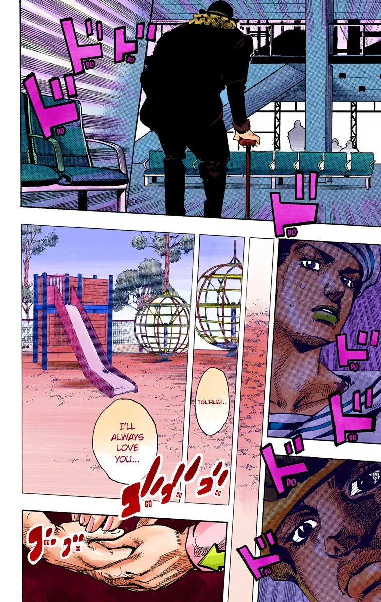 JoJo's Bizarre Adventure, Part 8: JoJolion Colored Manga β Chapter 84 β Page 34