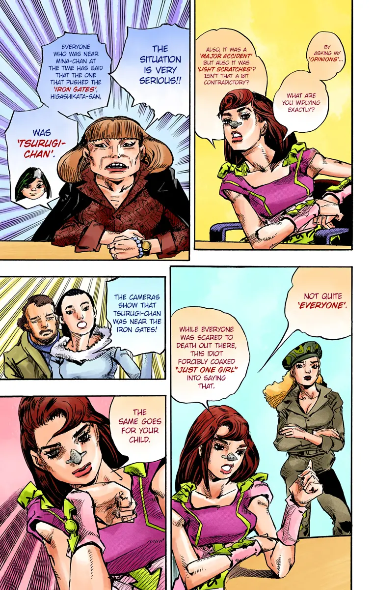 JoJo's Bizarre Adventure, Part 8: JoJolion Colored Manga β Chapter 84 β Page 39