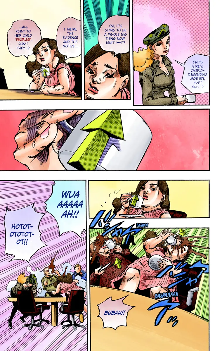 JoJo's Bizarre Adventure, Part 8: JoJolion Colored Manga β Chapter 84 β Page 43
