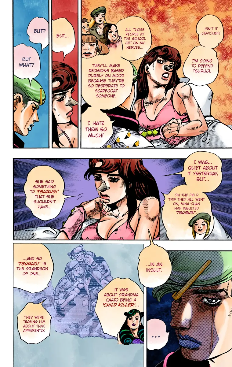 JoJo's Bizarre Adventure, Part 8: JoJolion Colored Manga β Chapter 85 β Page 7