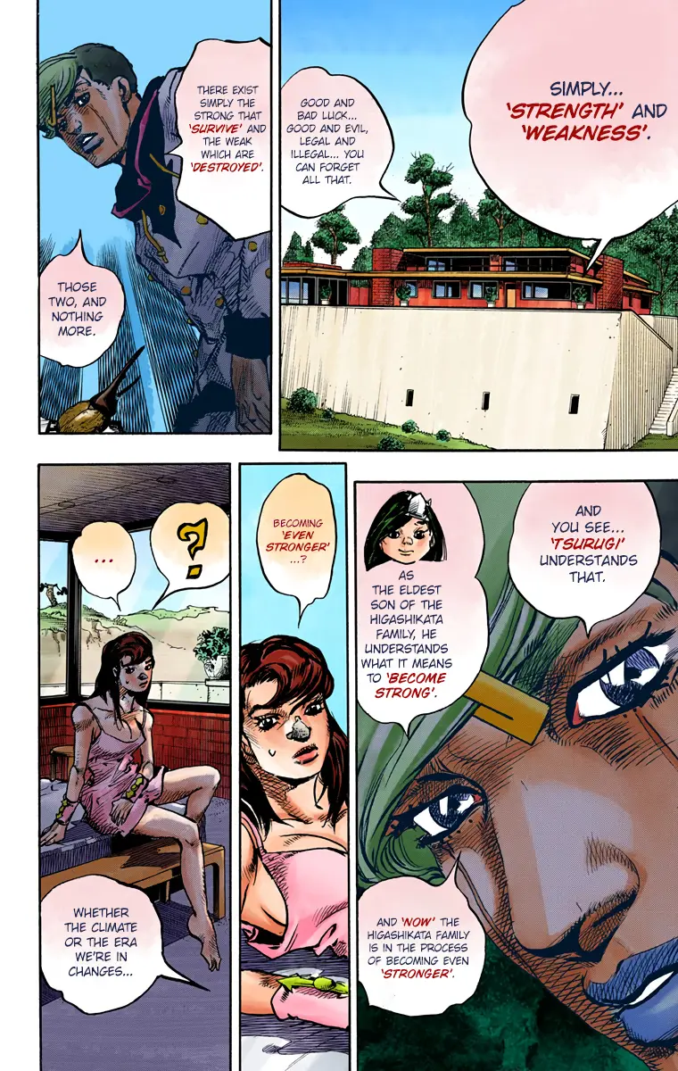 JoJo's Bizarre Adventure, Part 8: JoJolion Colored Manga β Chapter 85 β Page 11