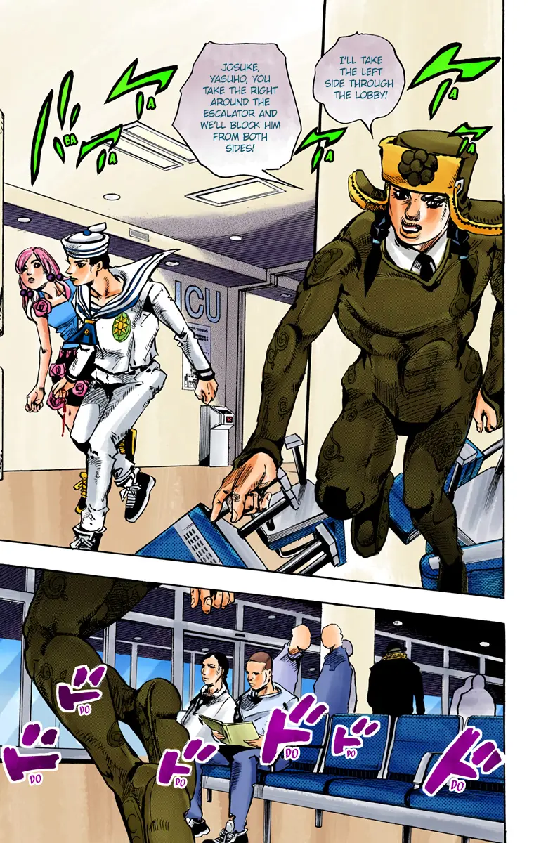 JoJo's Bizarre Adventure, Part 8: JoJolion Colored Manga β Chapter 85 β Page 25