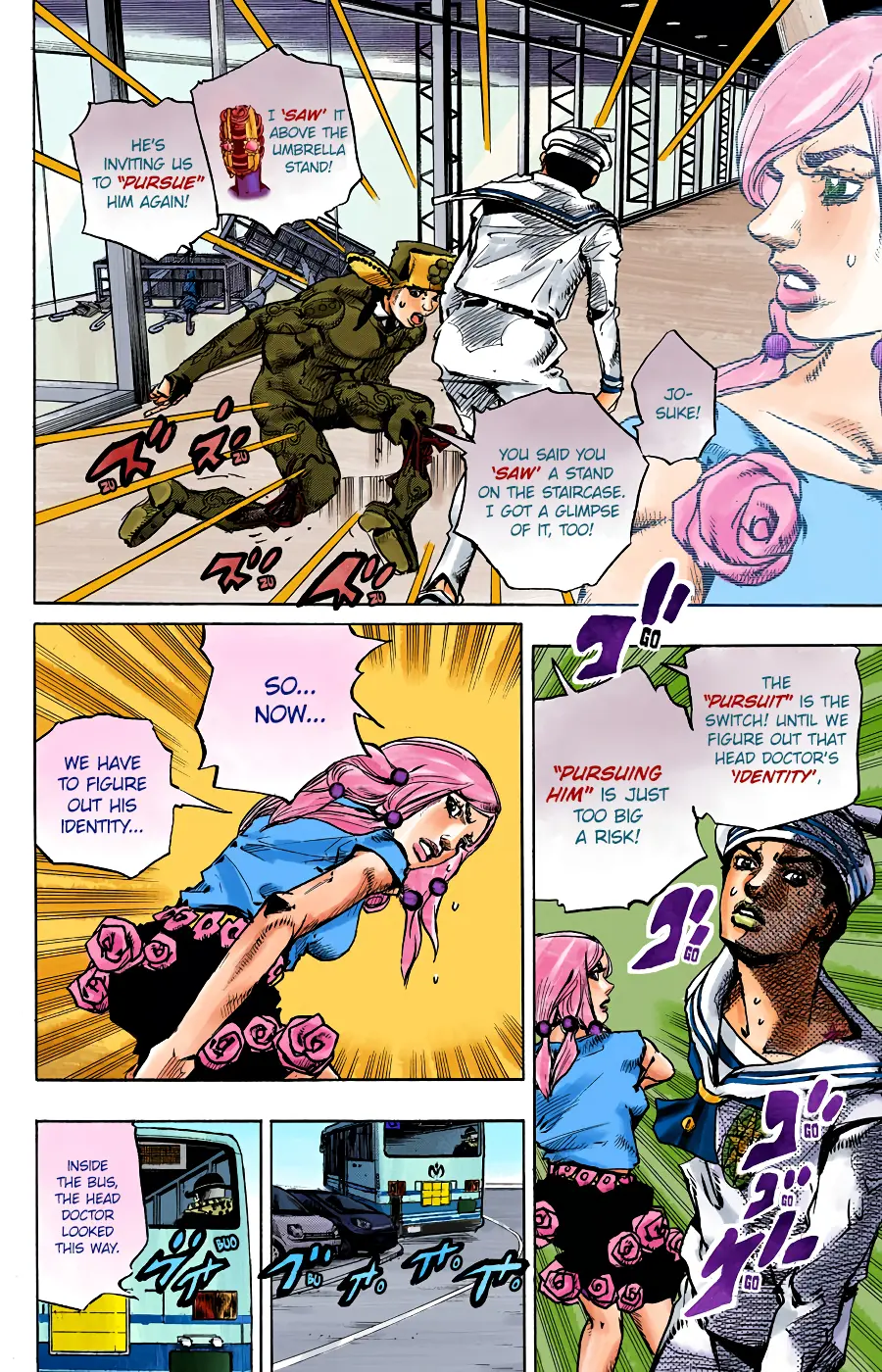 JoJo's Bizarre Adventure, Part 8: JoJolion Colored Manga β Chapter 86 β Page 7
