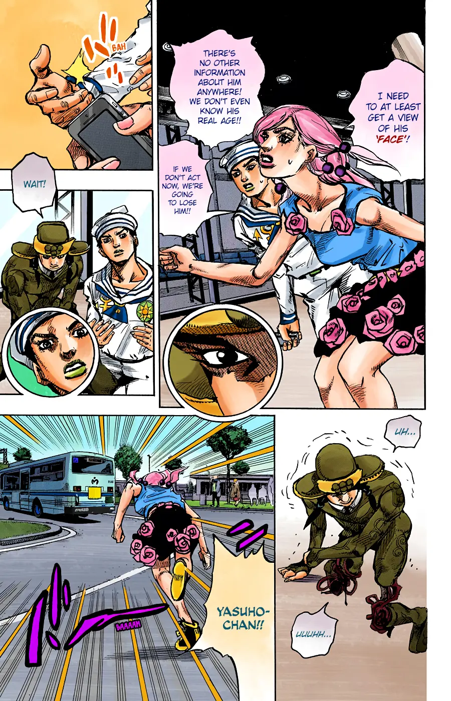 JoJo's Bizarre Adventure, Part 8: JoJolion Colored Manga β Chapter 86 β Page 8