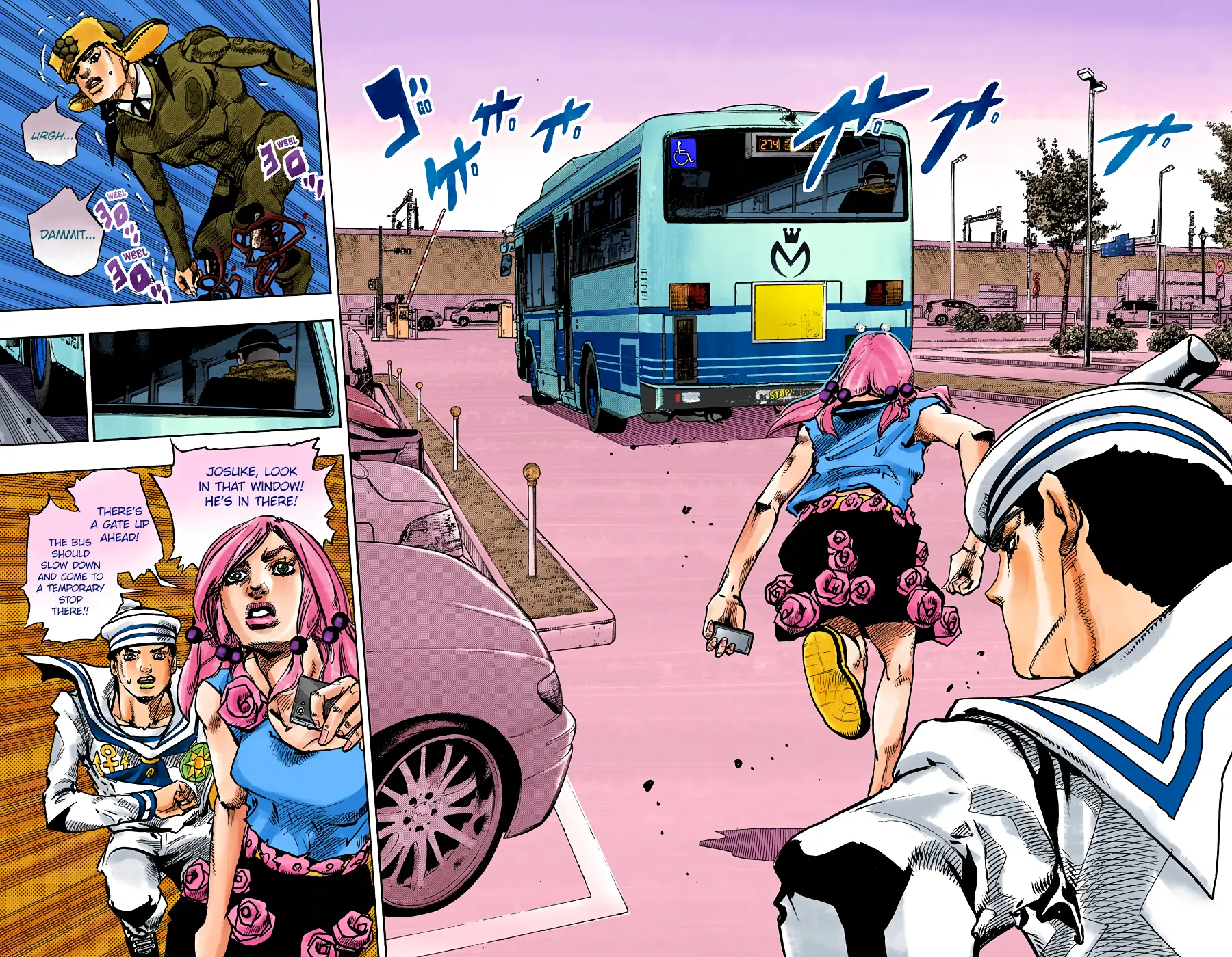 JoJo's Bizarre Adventure, Part 8: JoJolion Colored Manga β Chapter 86 β Page 9