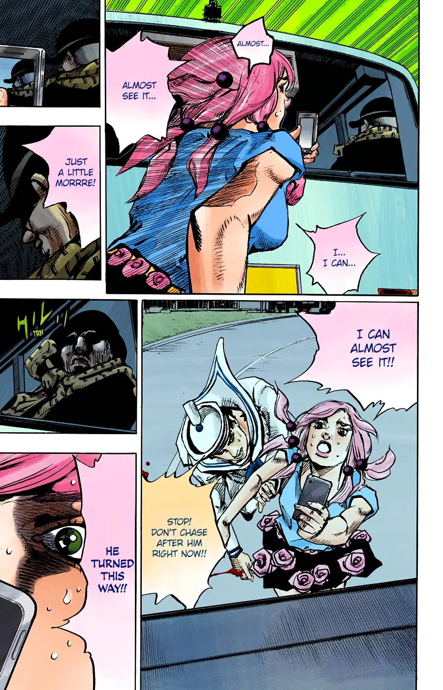 JoJo's Bizarre Adventure, Part 8: JoJolion Colored Manga β Chapter 86 β Page 13