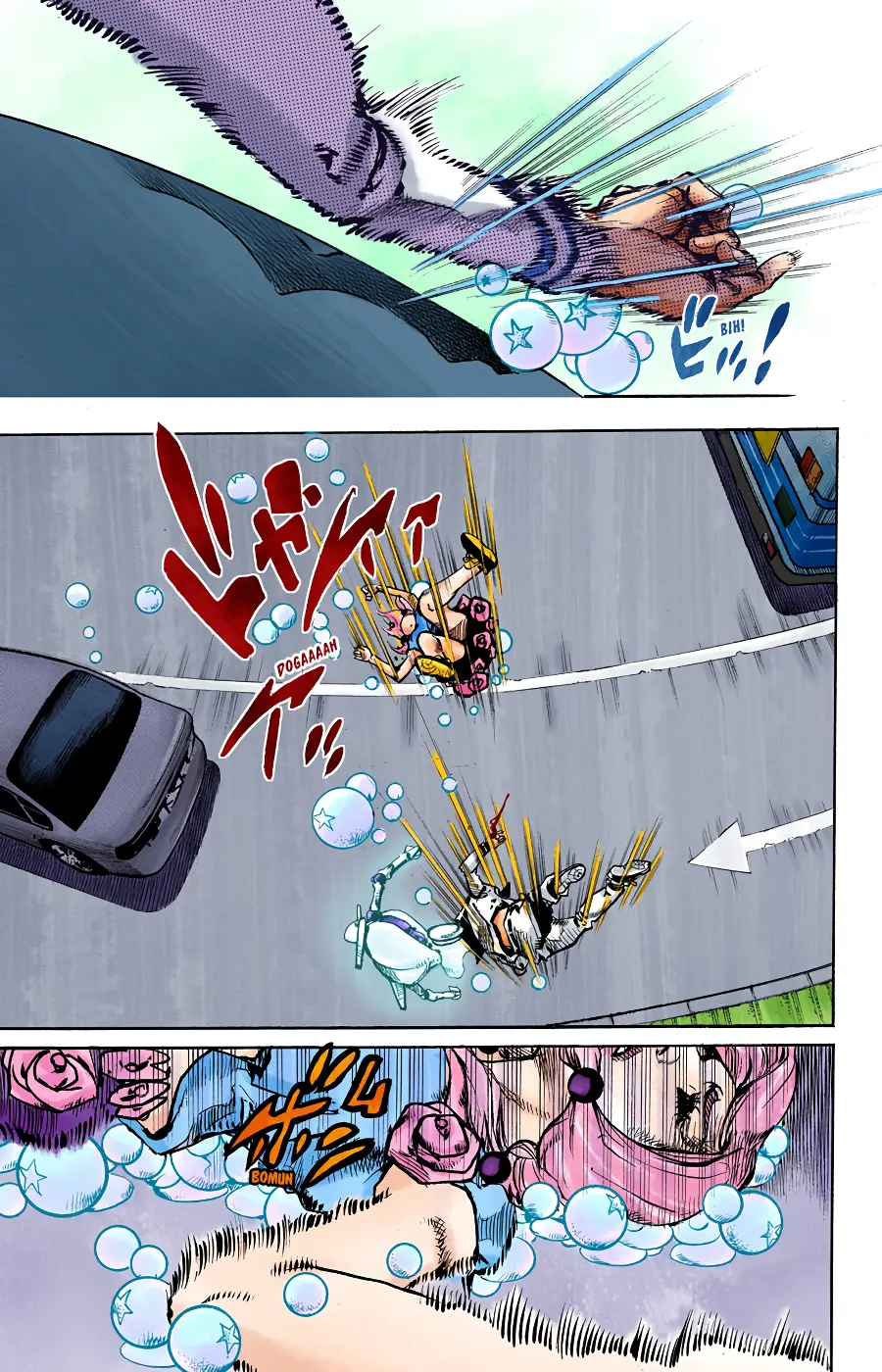 JoJo's Bizarre Adventure, Part 8: JoJolion Colored Manga β Chapter 86 β Page 16