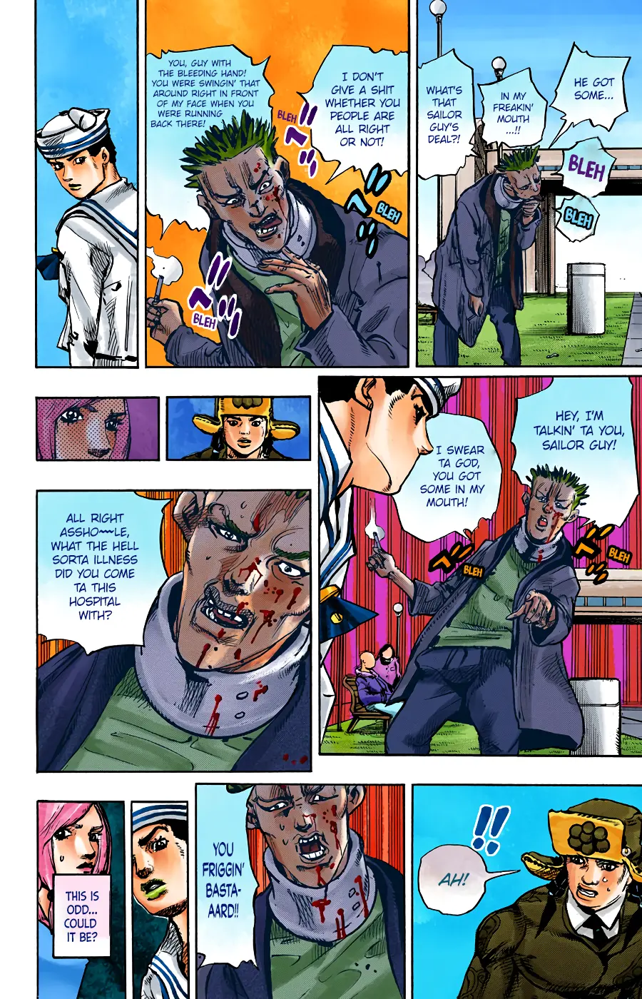 JoJo's Bizarre Adventure, Part 8: JoJolion Colored Manga β Chapter 86 β Page 21