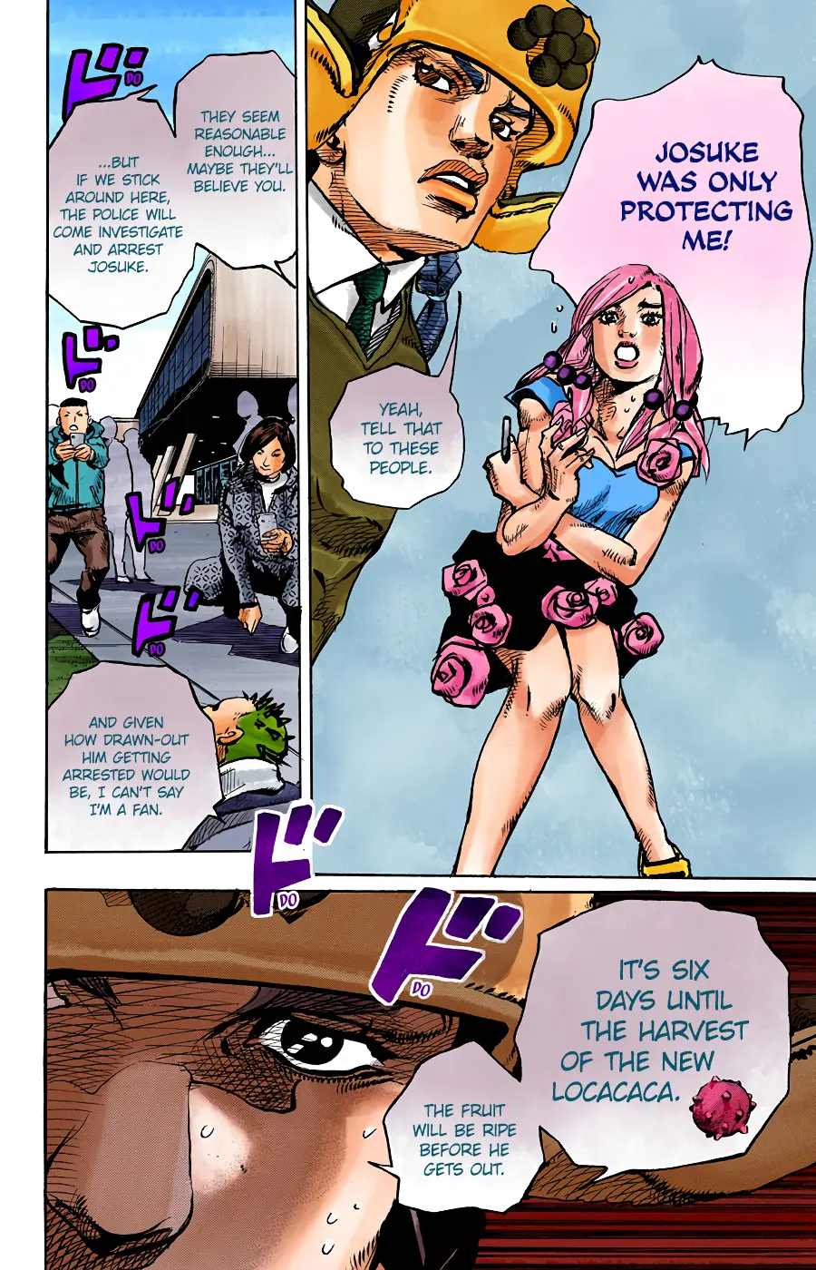 JoJo's Bizarre Adventure, Part 8: JoJolion Colored Manga β Chapter 86 β Page 27
